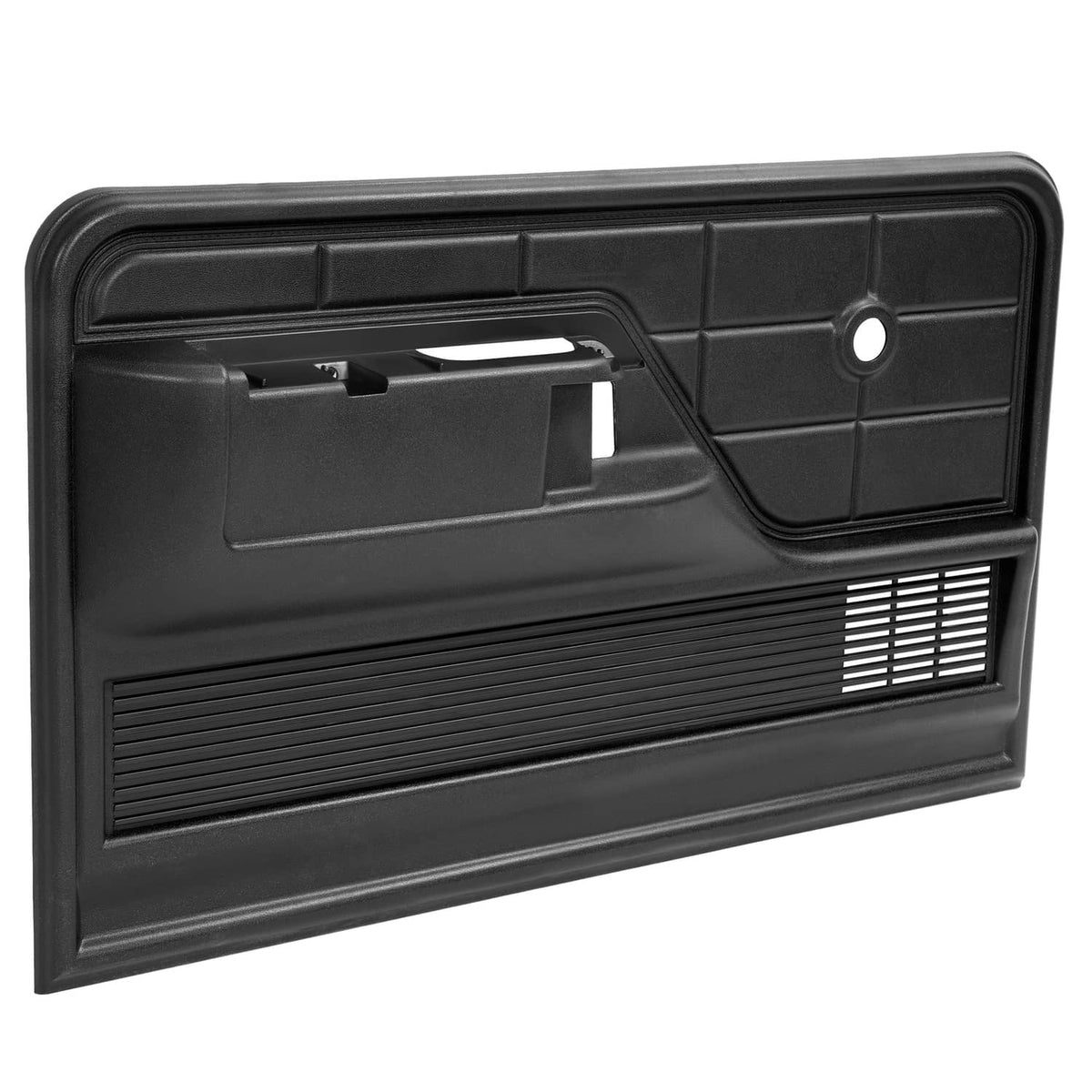 Solid Spare Fit 73-79 Ford F-100 F-150 F-250/ 78-79 Ford Bronco Interior Door Panels Black