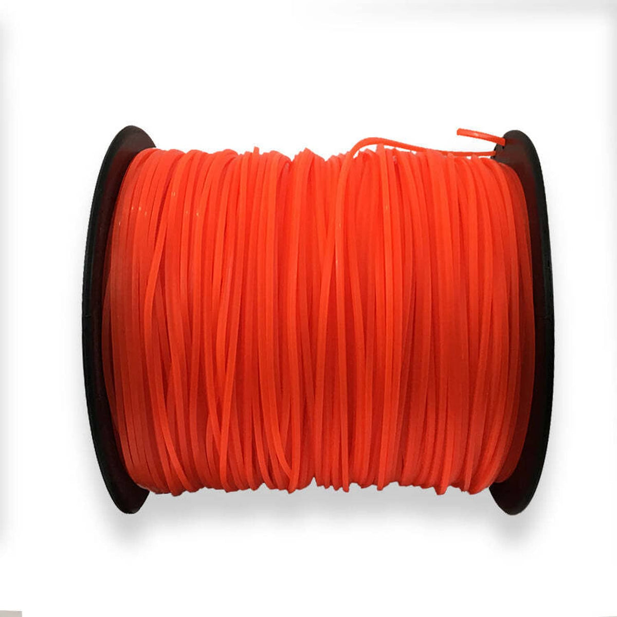 Solid Spare 5lb .118 TRIMMER LINE NYLON 5 POUNDS SPOOL ROUND ORANGE