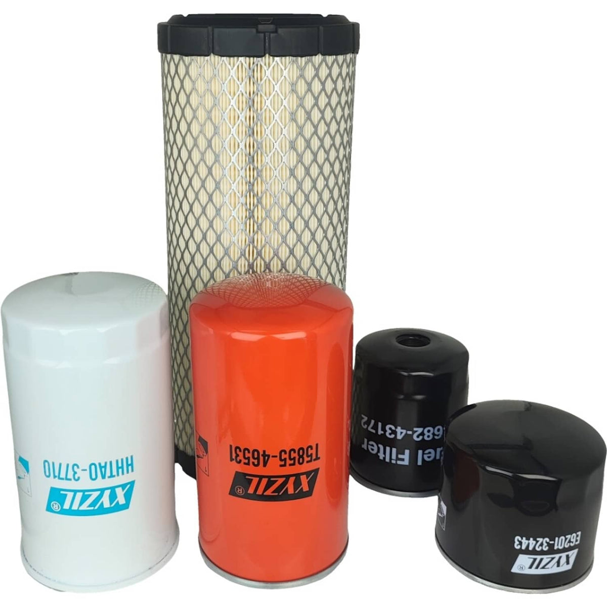 Solid Spare Maintenance Service Filter Kit Fit for Kioti CK2620H CK2620CHSE Compact Tractor