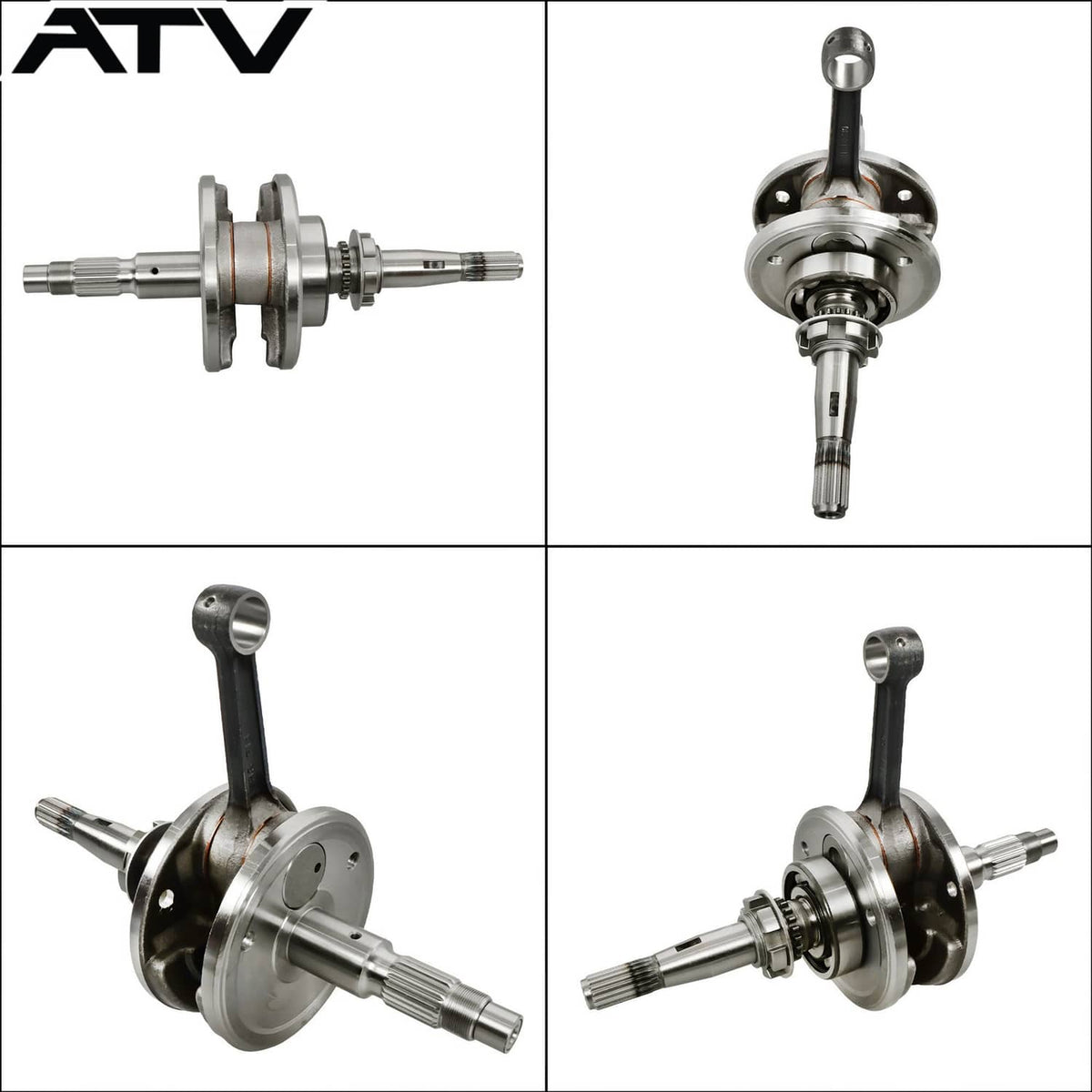 Solidspare Crankshaft For Hisun 400 HS400 Quad 13200-003-0000,13300-F12-0000 ATV UTV NEW US