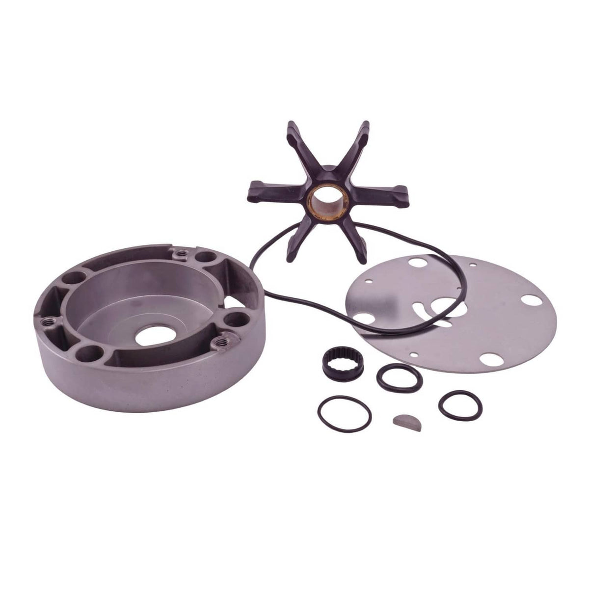 Solid Spare Water Pump Impeller Rebuild Kit w/Housing OMC Stringer 1969-1985 983218 0983218