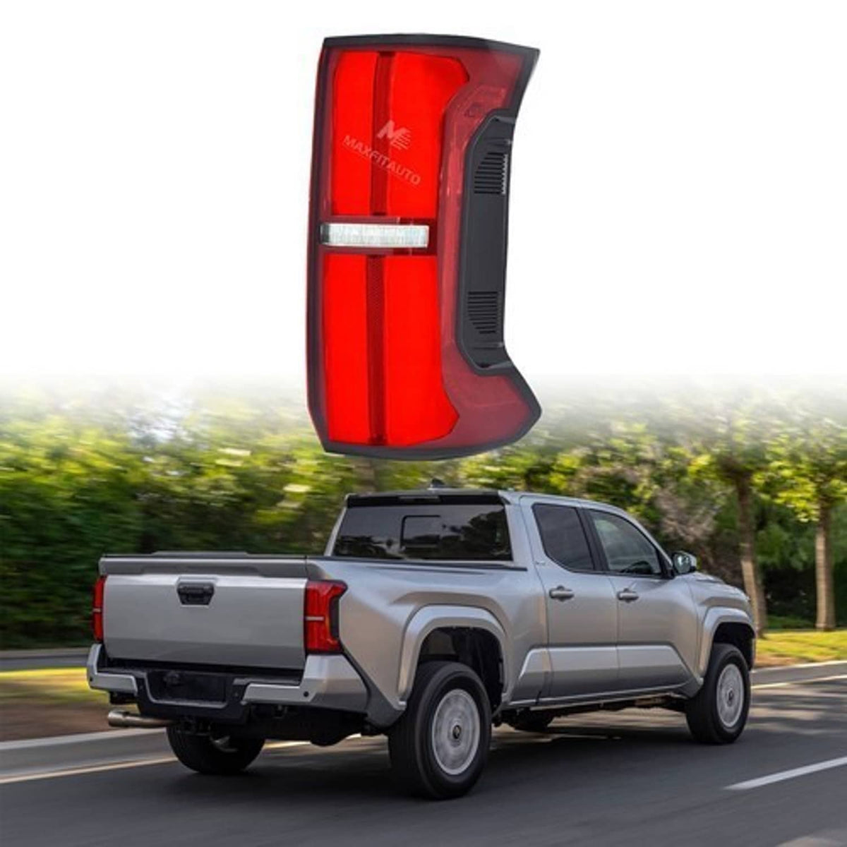 Solidspare 81550-AK050 Passenger Side LED Tail Light Assembly For Toyota Tacoma 2024 2025