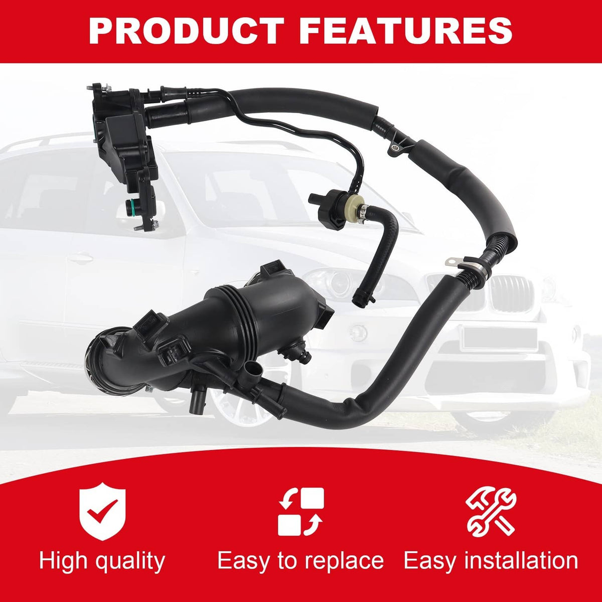 Solidspare Crankcase Ventilation Suction Line 2740905600 For Benz A238 C167 V167 R172