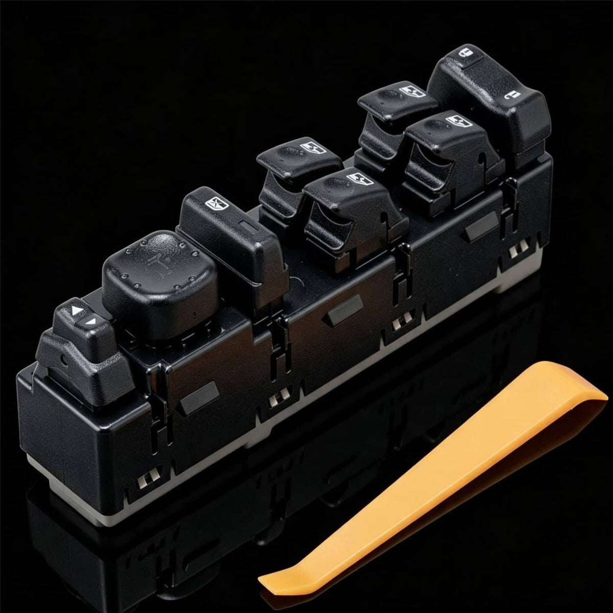 Solidspare 15883429 Front Left Power Window Control Switch For Hummer H2 2003-07 2004 2005