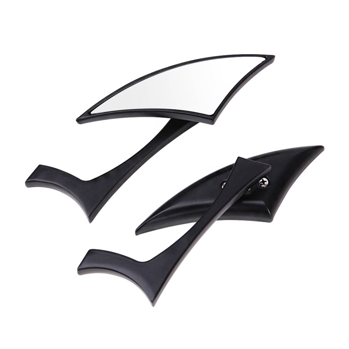 Solidspare Motorcycle Rearview Side Mirrors For Harley Touring Electra Glide Ultra Classic
