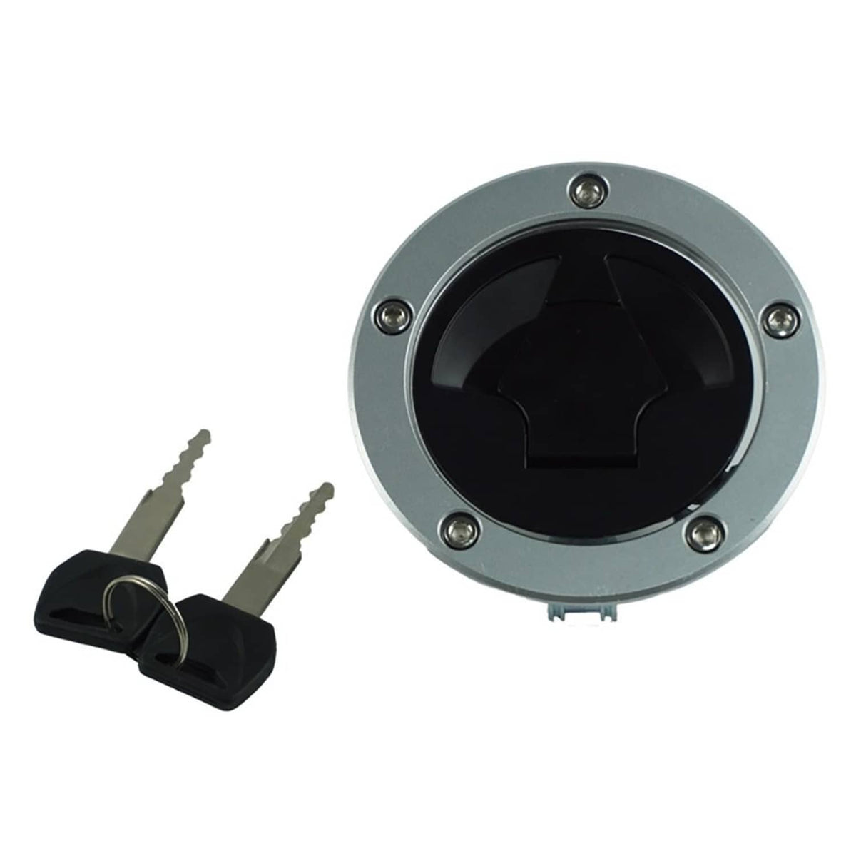 Solidspare Fuel Gas Cap Tank Cover Lock for Kawasaki NINJA 650 EX650 ZX600 ZX636 ZX10R