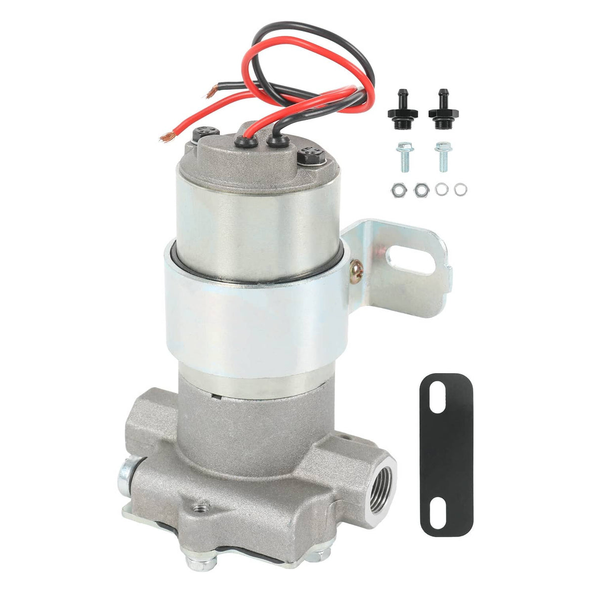 Solidspare 7 PSI Universal High Flow Electric Fuel Pump 97 GPH For Holley Demon Carburetor