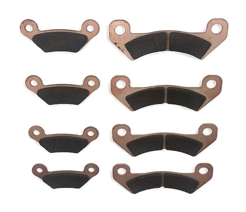 (2) Front Rear Brake Pads for XUV825E XUV855E XUV855M XUV825M John Deere Gator