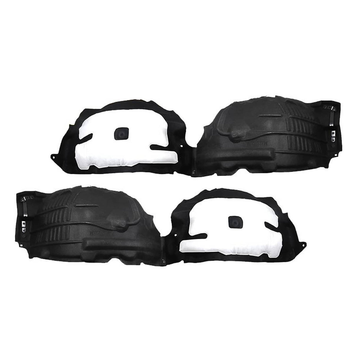 Solidspare Front Driver & Passenger Side Fender Liners Set For 2020-2024 Toyota Highlander