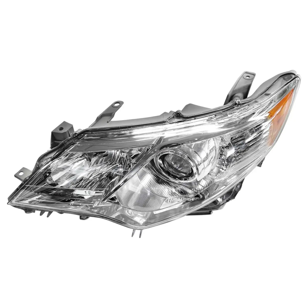 Solid Spare Right+Left Headlights For 2012-2014 Toyota Camry Halogen Type Chrome Projector