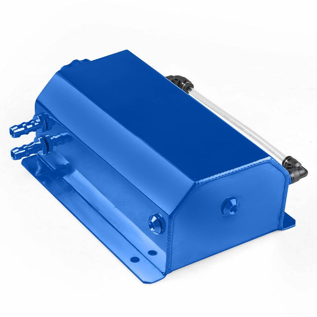 Solidspare Universal 2L Aluminum Coolant Radiator Overflow Recovery Water Tank Bottle New