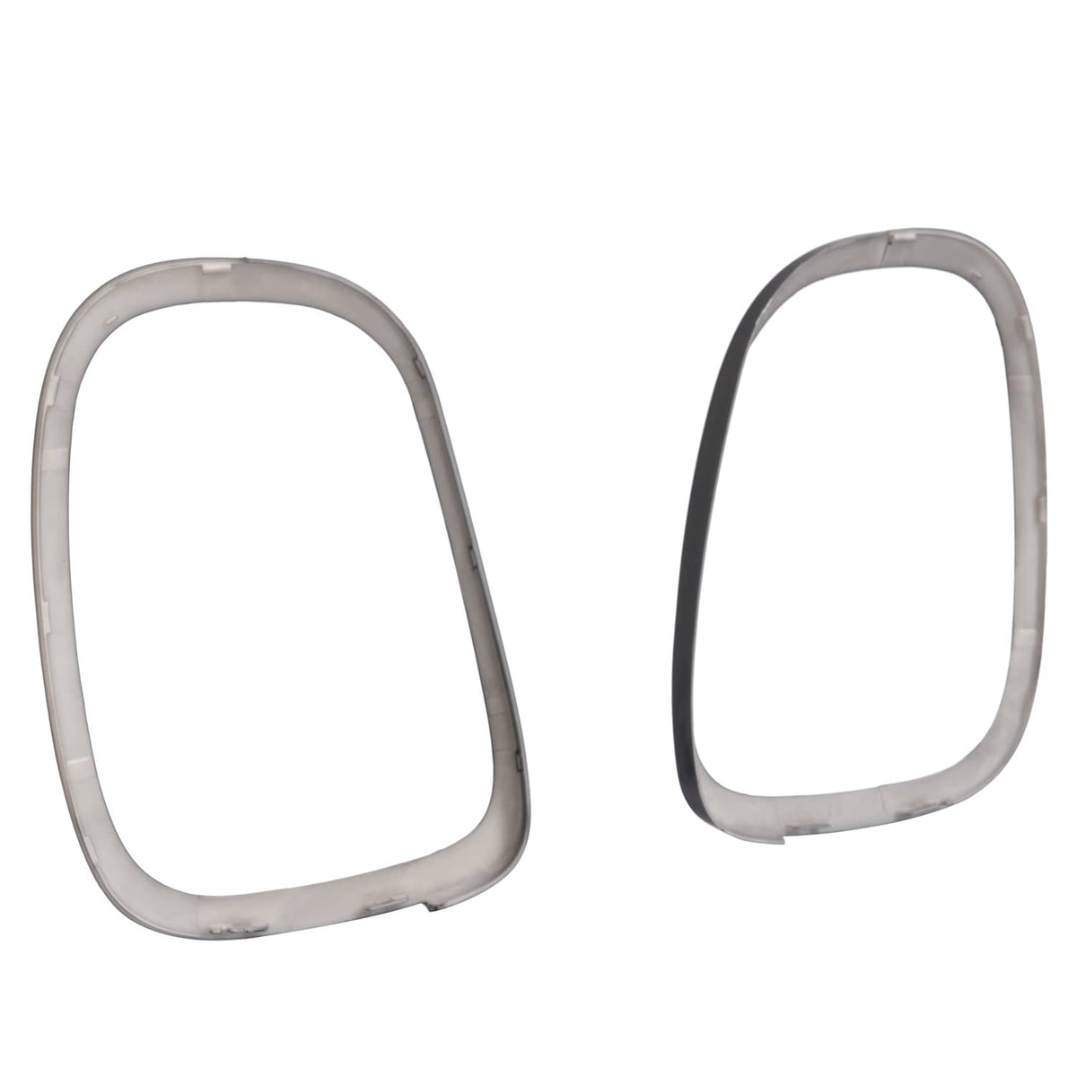 Solid Spare For Mini Cooper S F55 F56 2014-21 Driver & Passenger Tail Light Ring Trim Bezel
