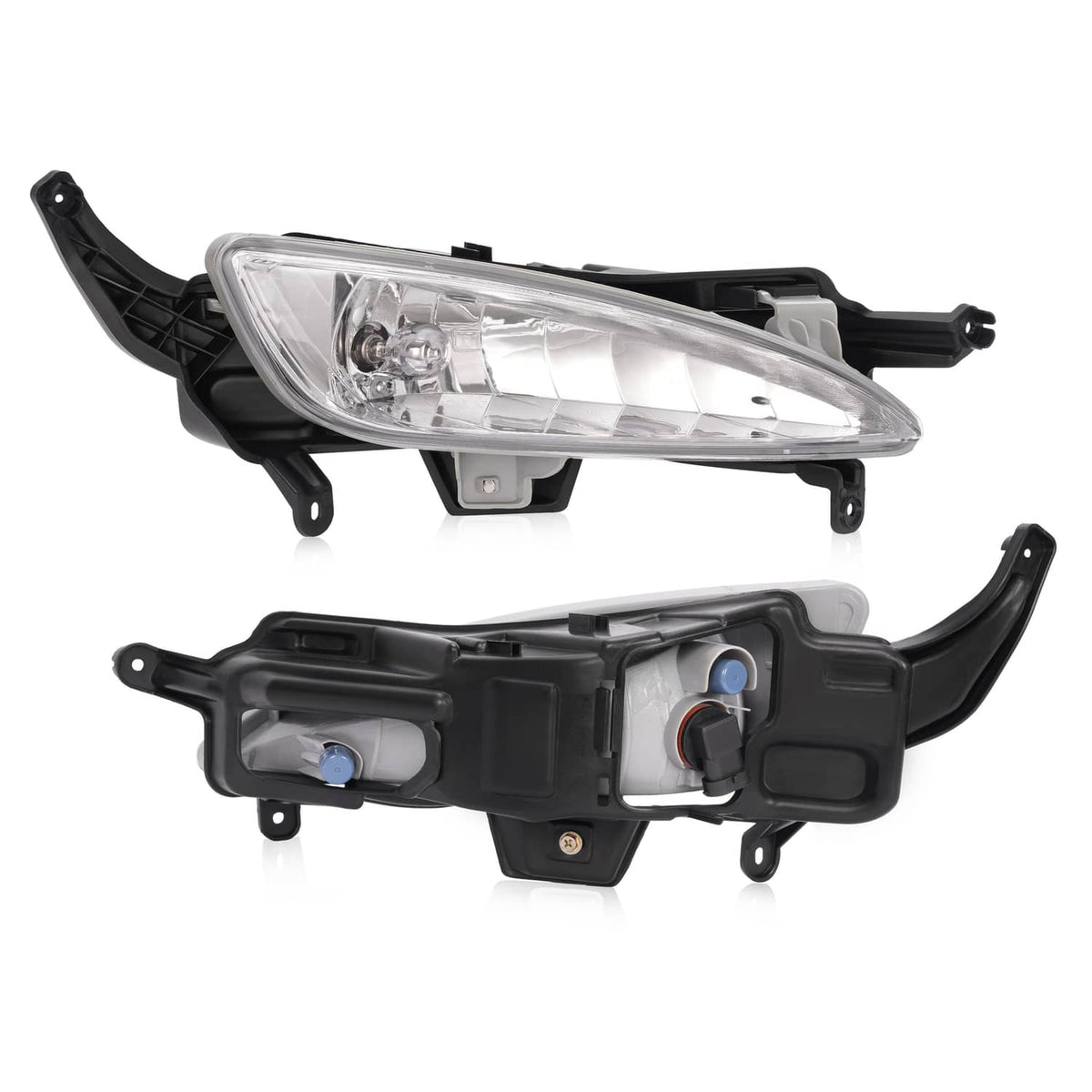 Solid Spare Pair Fog Lights w/Brackets For Kia Optima 2011-2013 (Except HYBRID) RH+LH