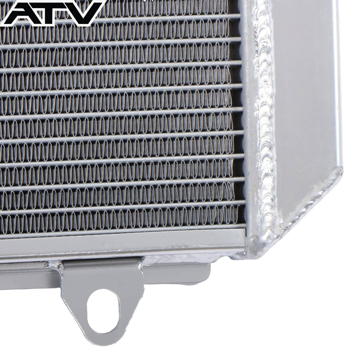 Solidspare 2-Row All Aluminum Cooing Radiator For Yamaha YFZ450 2004 2005 2006 2007 2008