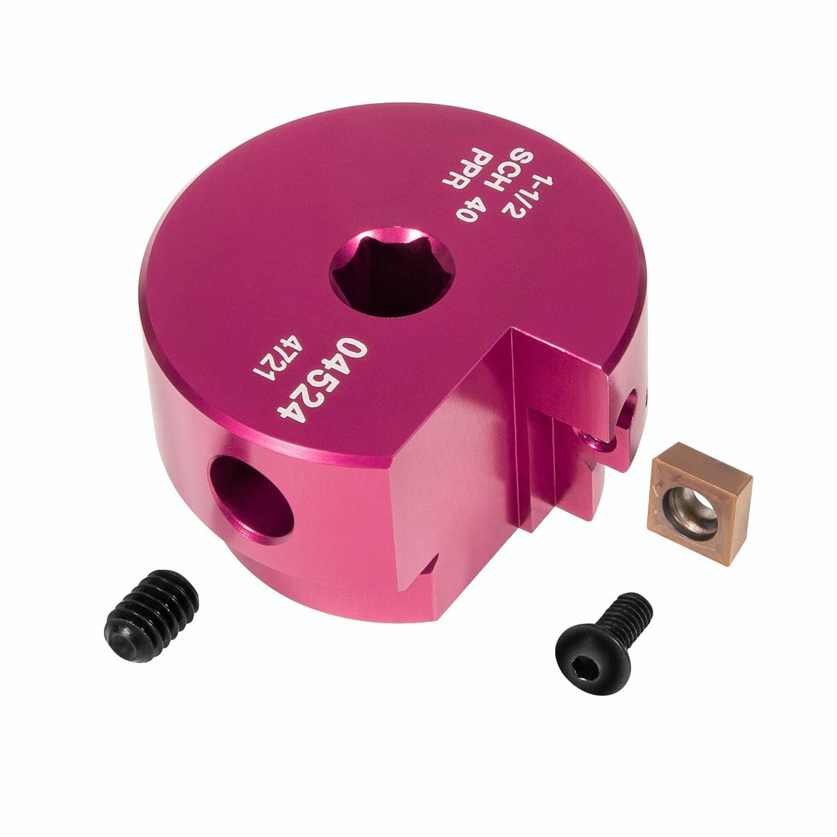 Solidspare 04520 for PPRK5 Plastic Pipe Fitting Reamer Kit fit into standard 1/2" drills