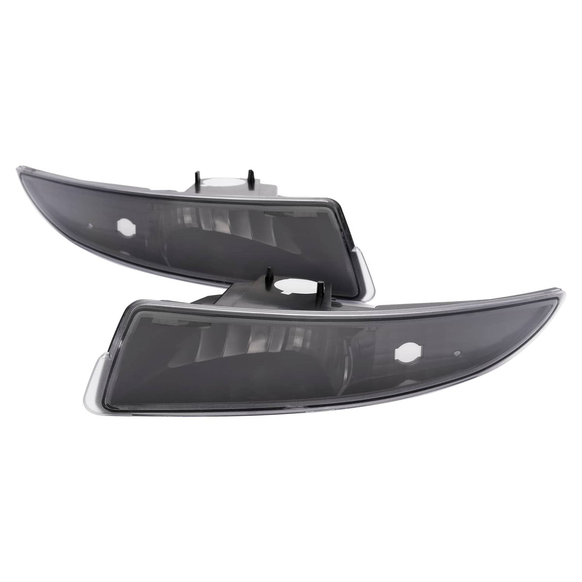 Solid Spare Black Turn Signal Lights Bumper Lamps Fits For Chevy Camaro 1993-2002 Parking
