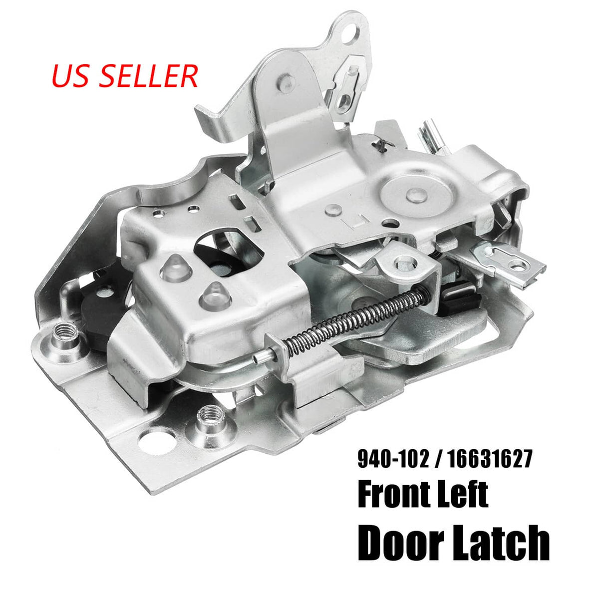 Solid Spare Front Left Door Latch Assembly Fits 88-98 Chevy GMC Truck Silverado 16631627