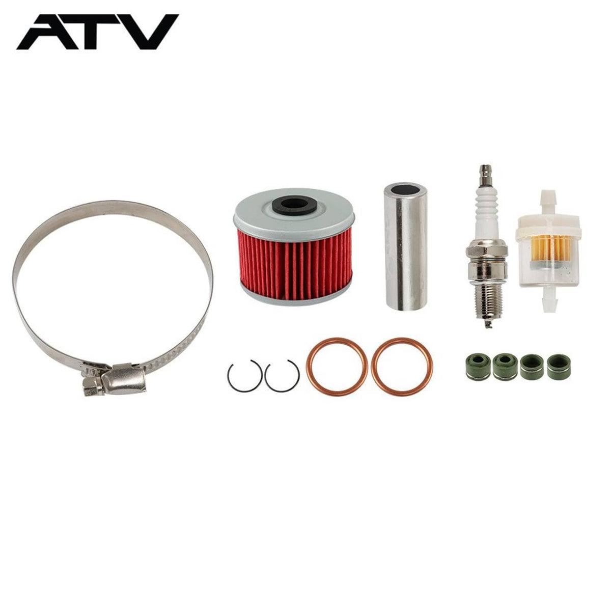 Solidspare For Honda Trx400ex SporTrax Motor Engine Rebuild Cylinder Piston Kit 1999-2008