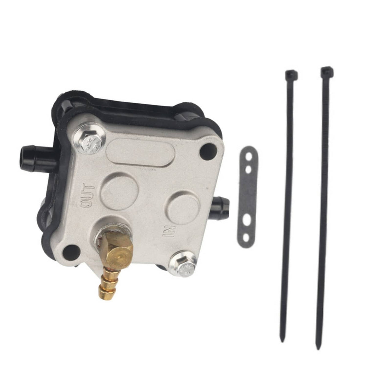 Solid Spare Fuel Pump Assembly & Gasket For Mercury 115 2Stroke 14360A71 14360A43 14360A78