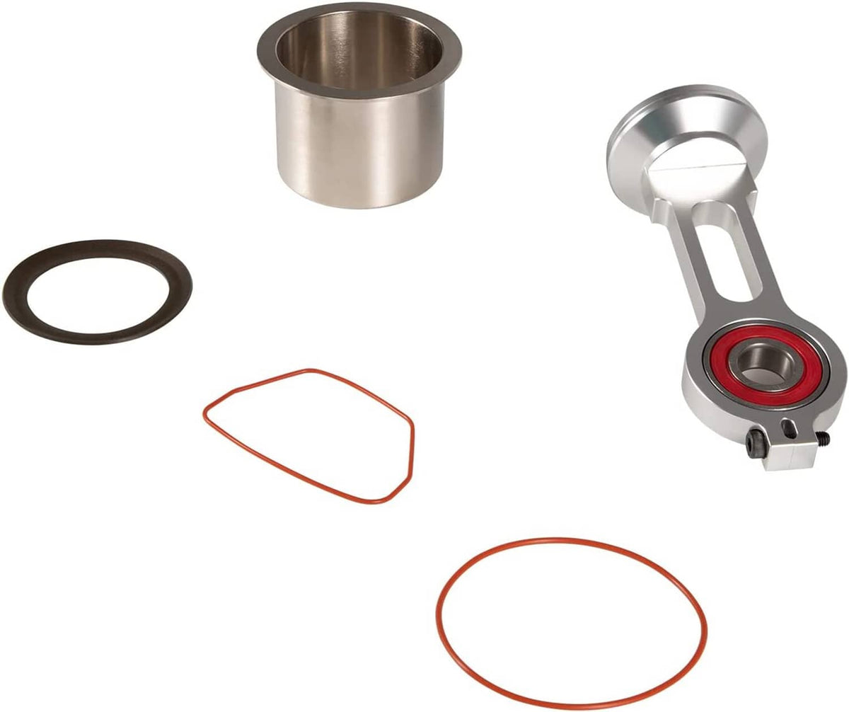 Solid Spare KK-4835 Compressor Piston Kit - Connecting Rod Replacement Kit for Oil Free Pump