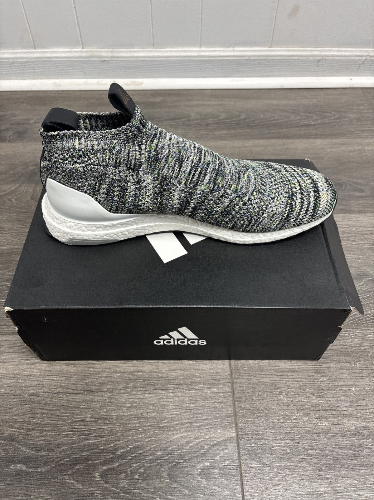 Adidas Ace A16+ UltraBoost Multi-Color AC7749 Purecontrol Laceless Soccer Sz 13