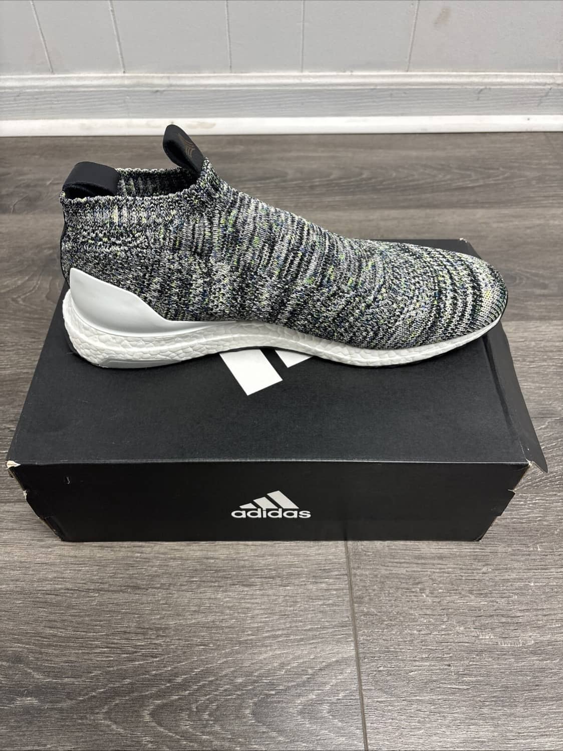 Solid Spare Adidas Ace A16+ UltraBoost Multi-Color AC7749 Purecontrol Laceless Soccer Sz 13