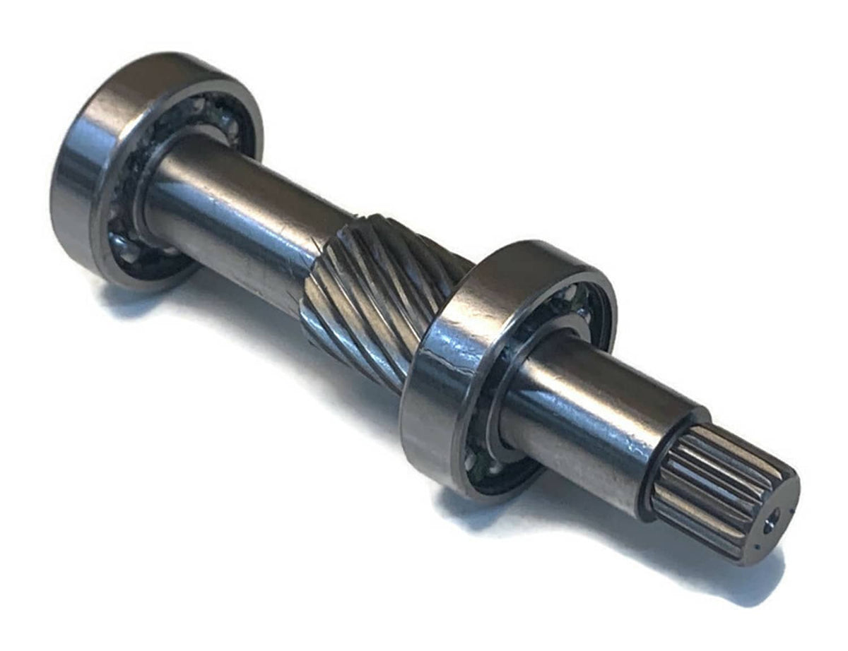 Solid Spare Rear Axle Input Shaft with Bearing for Yamaha G29 Electric Golf Cart 2007-2016
