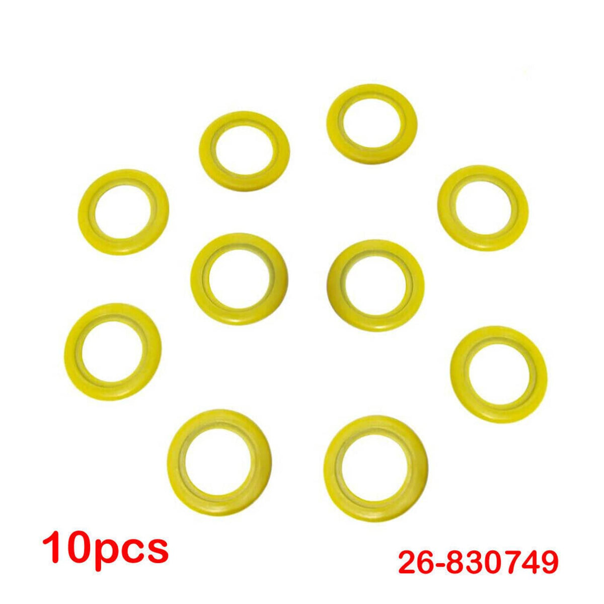 Solid Spare 10Pcs Mercury Mercruiser Gear Case Lube Oil Drain Plug Washer Gasket 26-830749