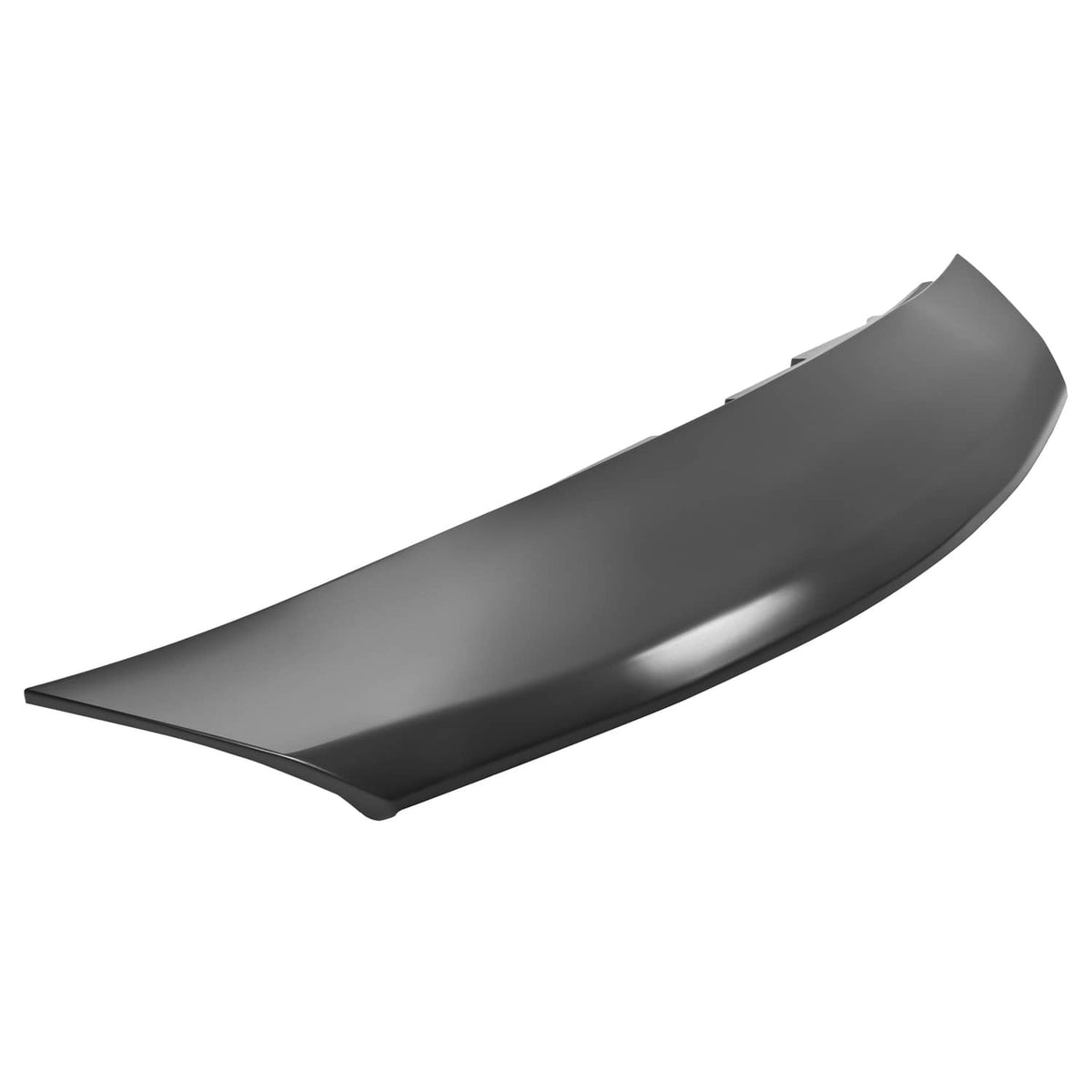 Solid Spare For Nissan Versa Note 2014-2016 NI1201100 Black Grille Cover Hood Molding ABS