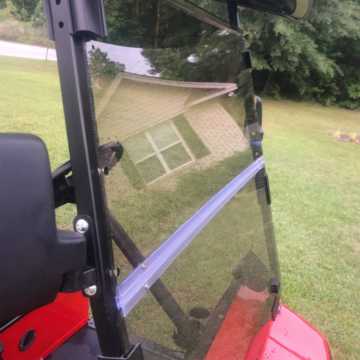 Solidspare For Club Car DS 2000.5 -UP Tinted Windshield Golf Cart Folding Windscreen