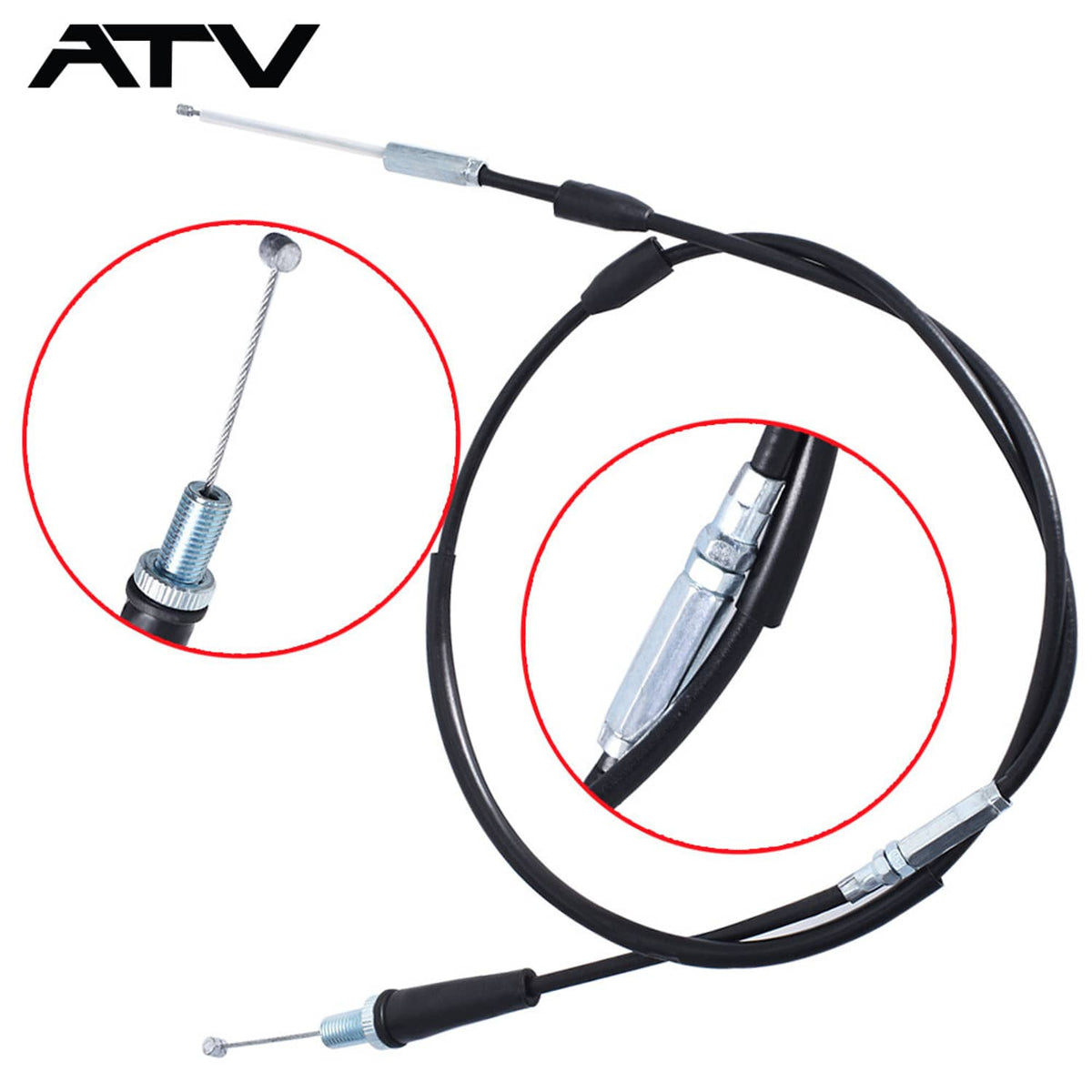 Solidspare Generic New For Yamaha Bear Tracker 250 Wolverine 350 Kodiak 400 Throttle Cable