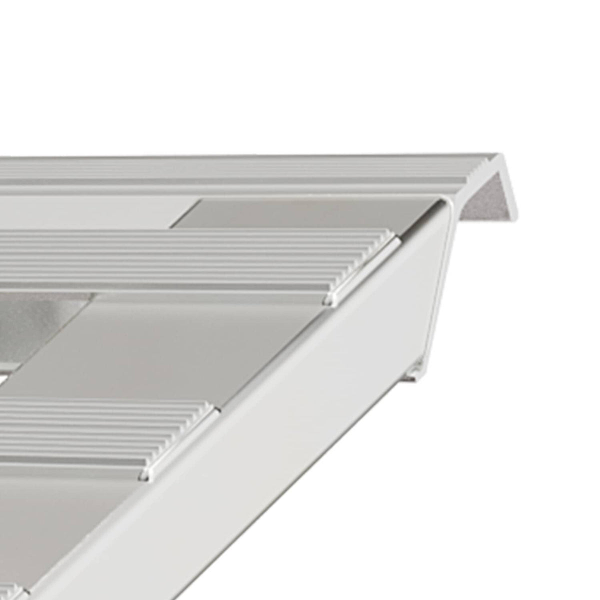 Solidspare 8500Lbs 72" X 15" Aluminum Hook Ramps Car Trailer Truck 1 Pair Ramps Hook End