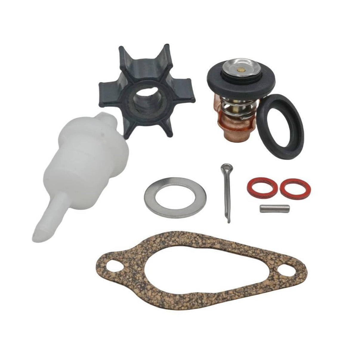 Solid Spare Maintenance Service Kit Mercury Mariner Outboard 8HP 9.9HP 8M0120837 8M0119207