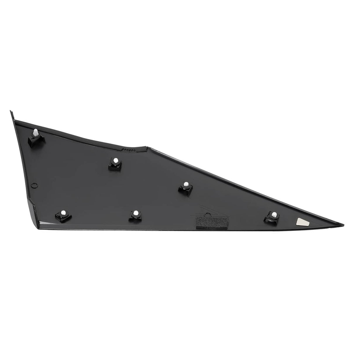 Solid Spare Rear Right Quarter Molding Triangular Cover Plate Fits Toyota Prius 2016-2022
