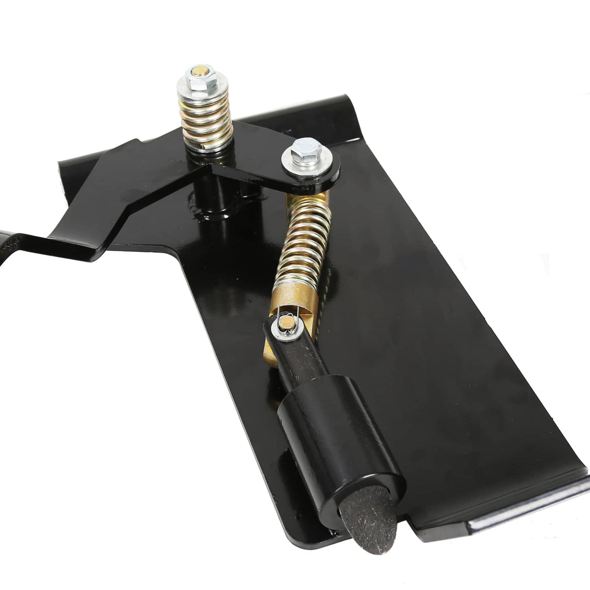 Solidspare Conversion Adapter Latch Box & 1/2" Mount Plate for Skid Steer Quick Tach Attach