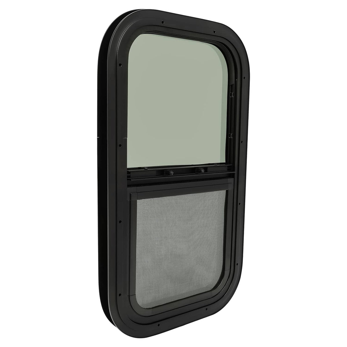 Solidspare Tinted RV Glass Window 12"x 22" W/ mounting hardware For Cargo Trailer RV