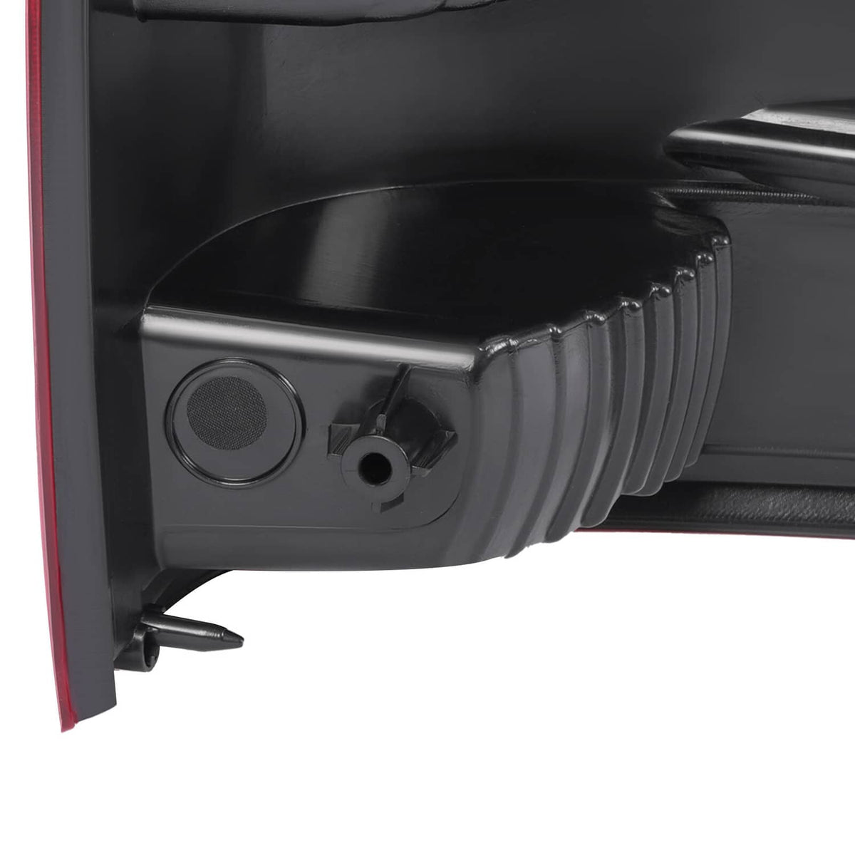 Solid Spare New Red Lens Tail Light Set For Ford F-150 2004-2008 Driver and Passenger Side