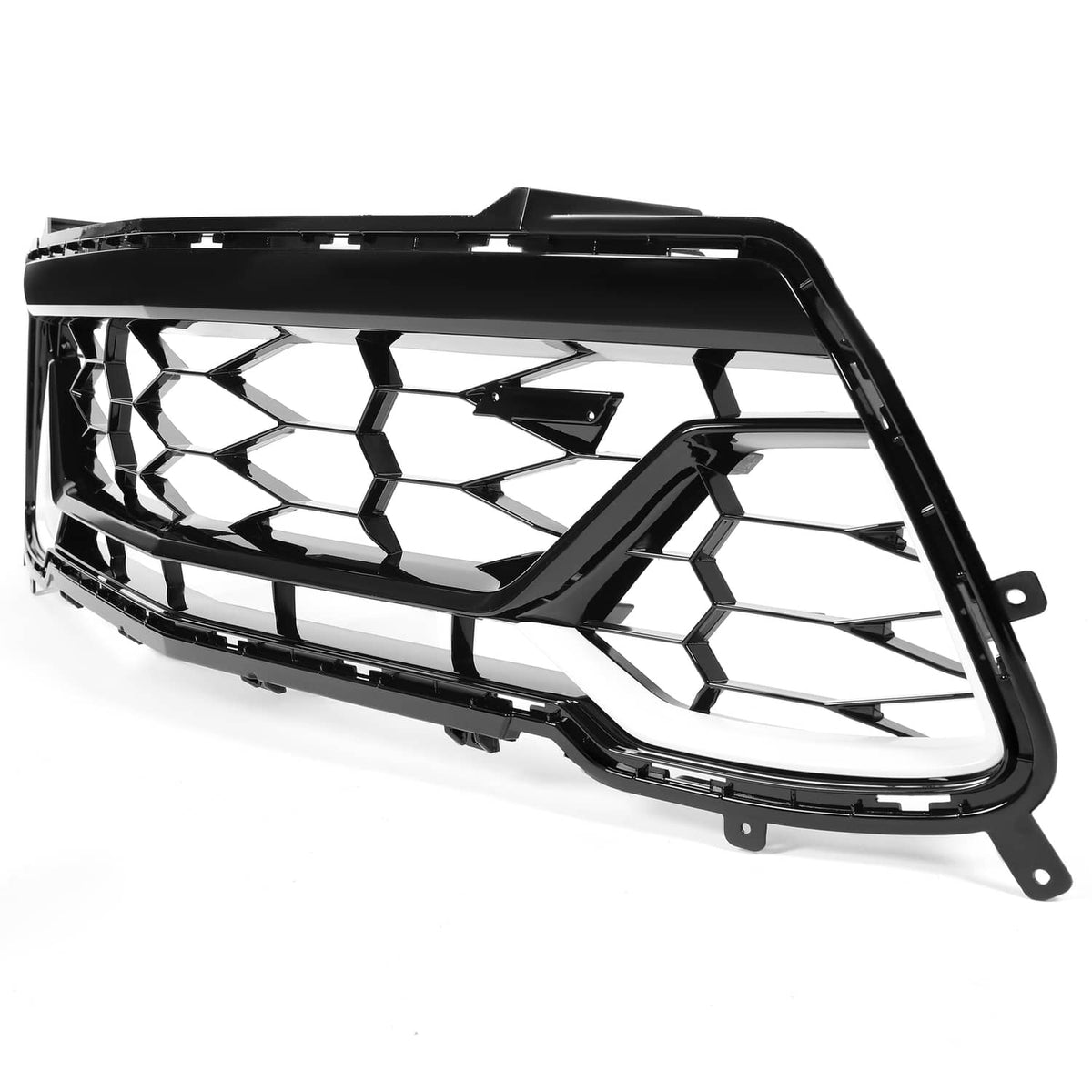 Solid Spare Front Bumper Lower Grille Mesh Grill For 2016-2018 Chevrolet Camaro SS #84040593