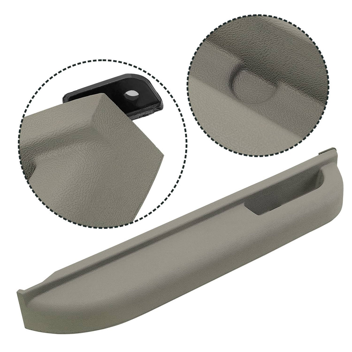 Solid Spare For Chevrolet GMC 1988-1994 Front Driver Left Inner Door Panel Handle Armrest