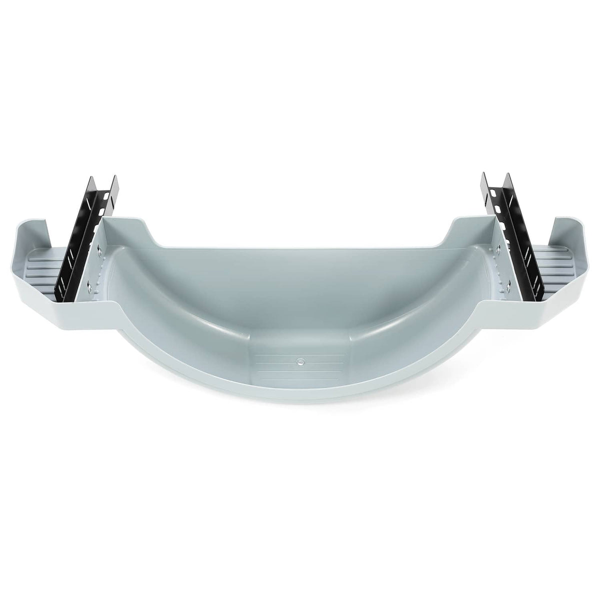 Solidspare 2 pcs Single Axle Trailer Fenders For 13" Wheels Tire Skirt Boat Gray