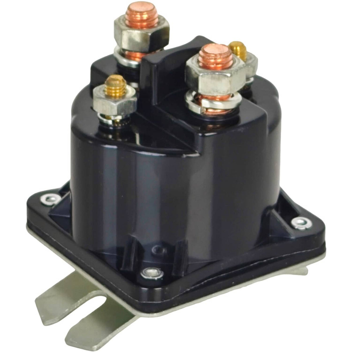 Solid Spare Fit for Monarch Bucher 12V 4 Terminal 100A Dump Trailer Solenoid 391-2 391-2-C