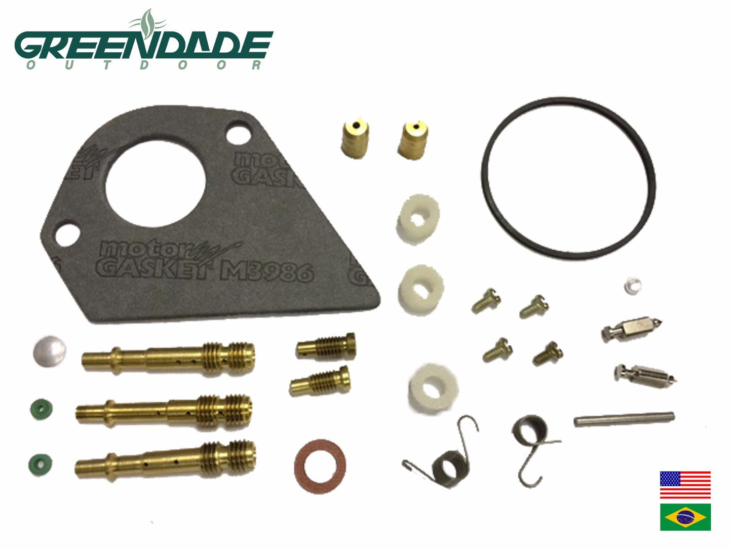 CARBURETOR OVERHAUL KIT FOR B&S REPLACES OEM 499220 OREGON 49-221 284700