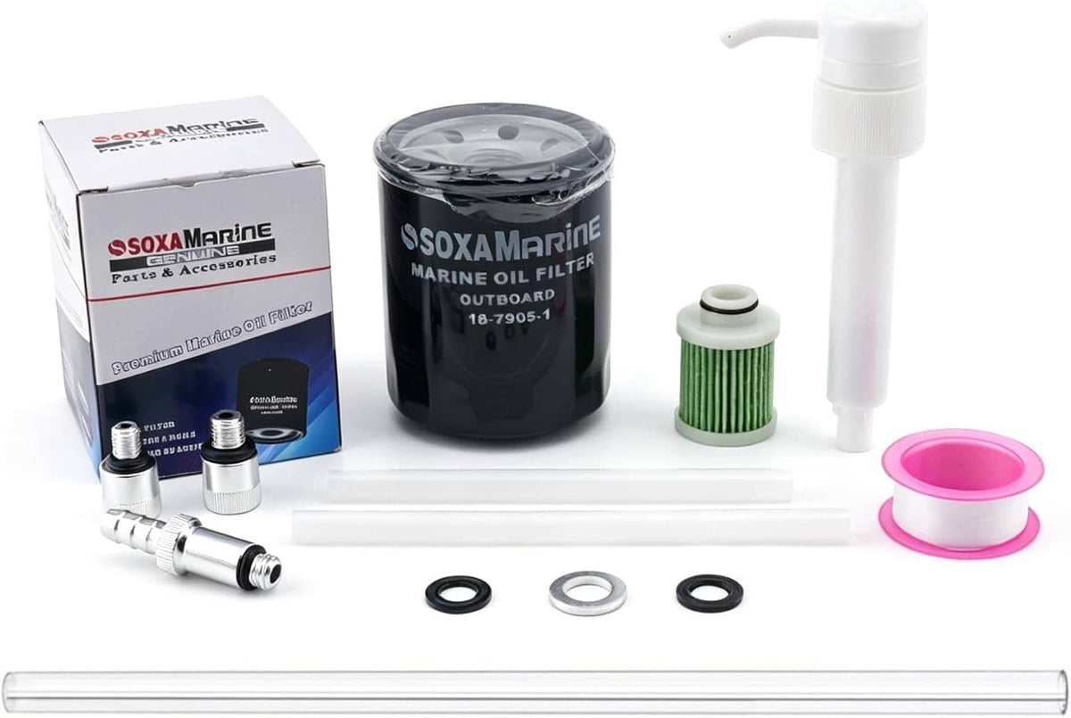Solid Spare Outboard Oil Change Service Kit Suzuki DF115A/140A/115SS 15412-92J00 16510-96J10