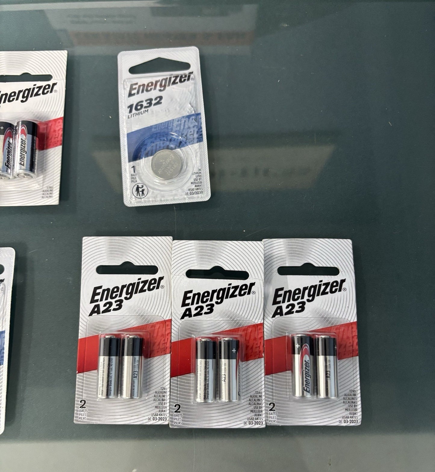 Energizer Battery Lot - 377, 357, N, 1632, A23, 2032, 1216, 2025, 2450, 2016