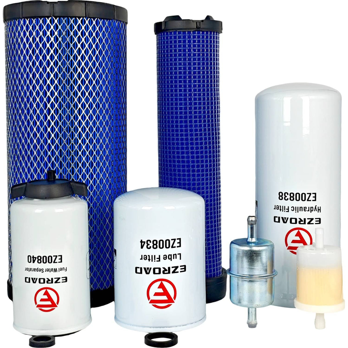 Solid Spare Maintenance Filter Kit Fit Case 75XT 85XT 60XT 40XT Inner Outer Air Lube Fuel