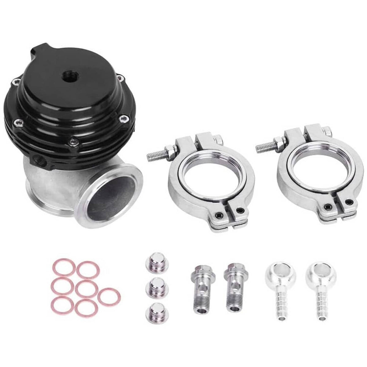Solidspare New 38MM Wastegate External Turbo W/ TIAL V-Band Flange Spring MV-R 14PSI