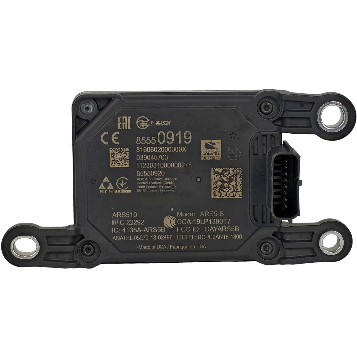 Solid Spare 85550919 Radar Distance Sensor for 2021 Escalade Suburban Tahoe 85000046
