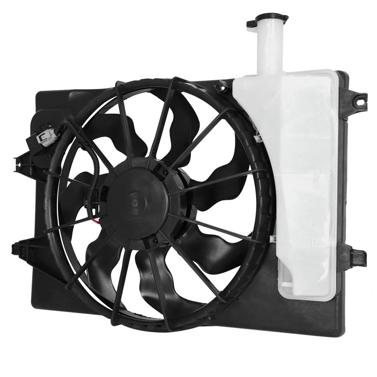 Solidspare Engine Radiator Cooling Fan for 2017-20 Hyundai Elantra 2019-2022 Kia Forte 2.0L