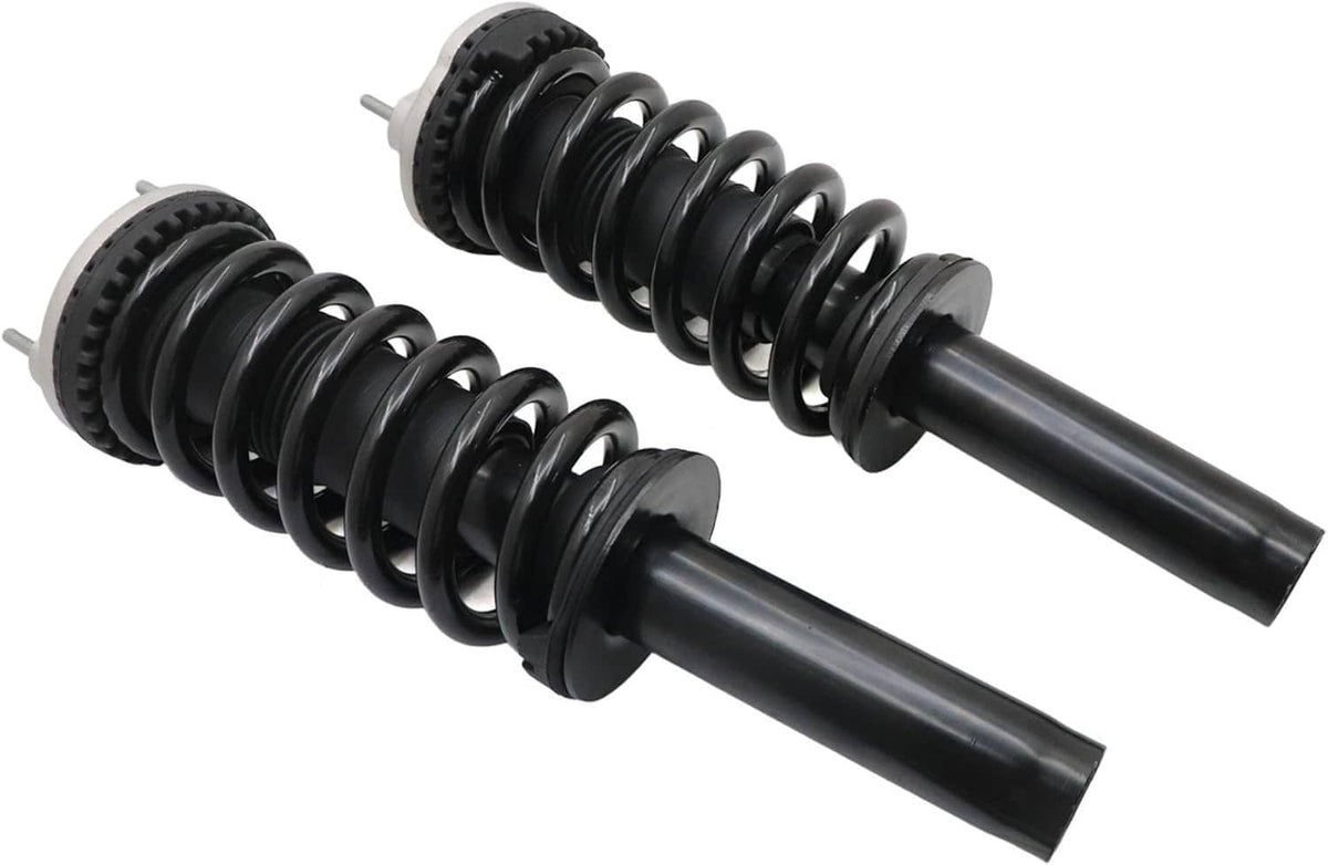 Solidspare Pair Front Shock Absorber Struts Assys For Maserati Ghibli M157 AWD 670008897