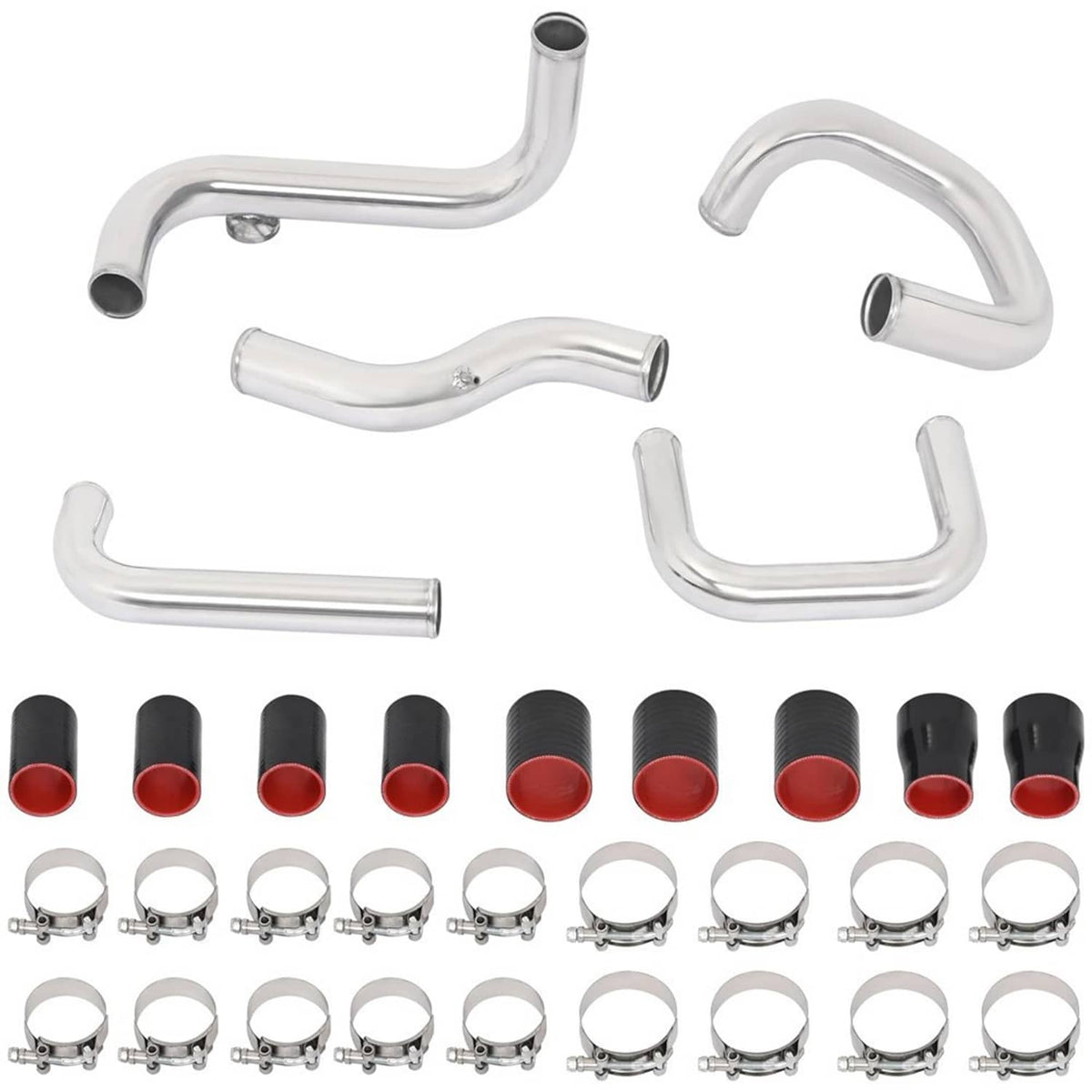 Solidspare New Intercooler Pipe Tube Kit for Honda Civic 1992-2000 Acura Integra 1994-2001